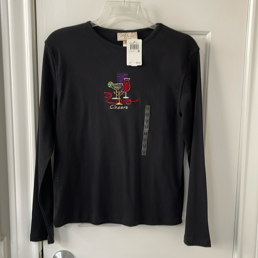 NWT M & C sportswear Cheers top